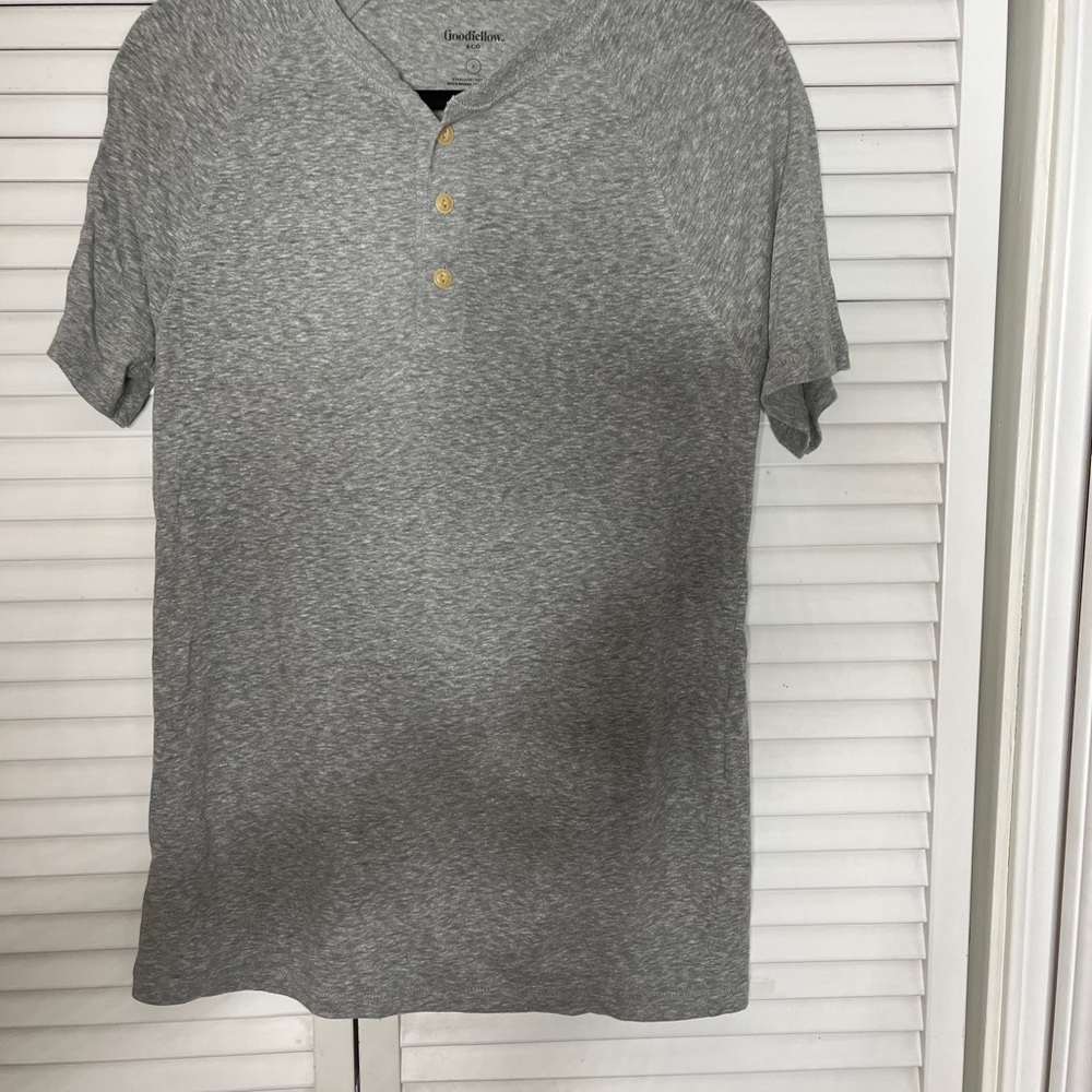 Goodfellow & Co Men's Gray Button Down Shirt